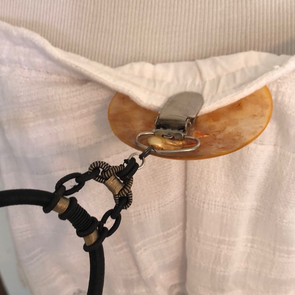 CLIP - NECKLACE PEACH - Picture 3 of 8